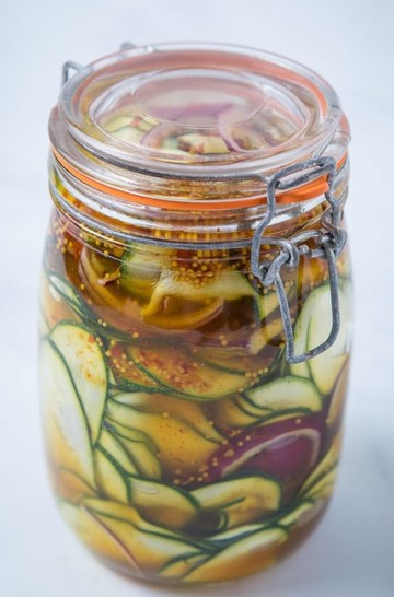  Pickled Courgette